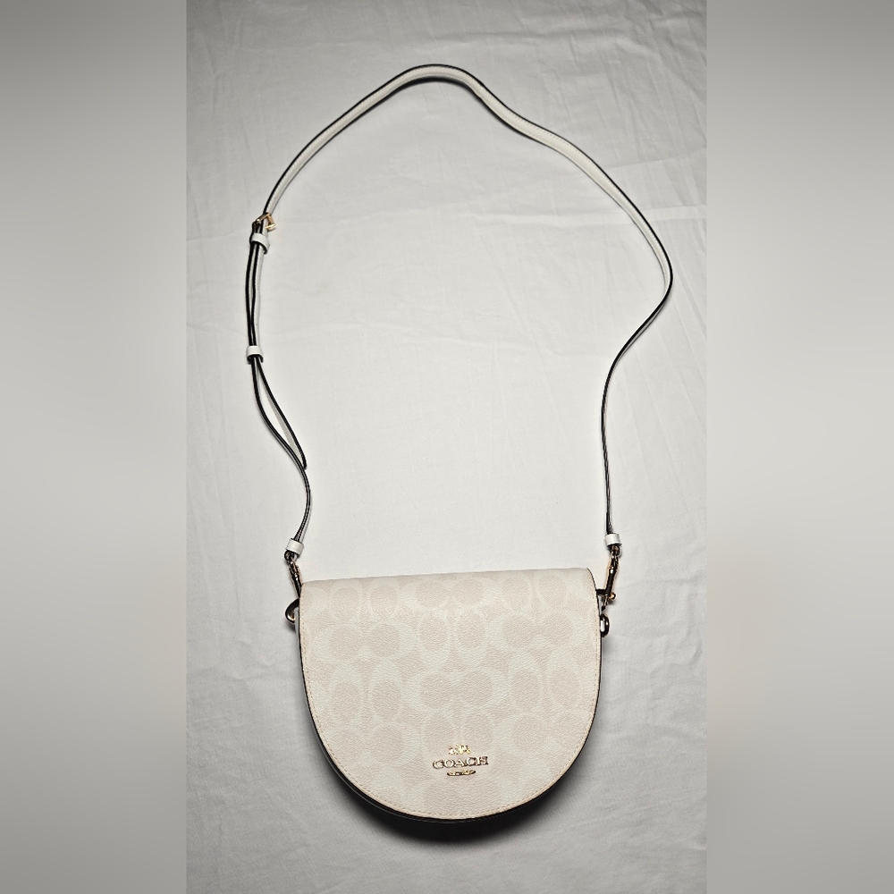 Coach Cream Crossbody Bag